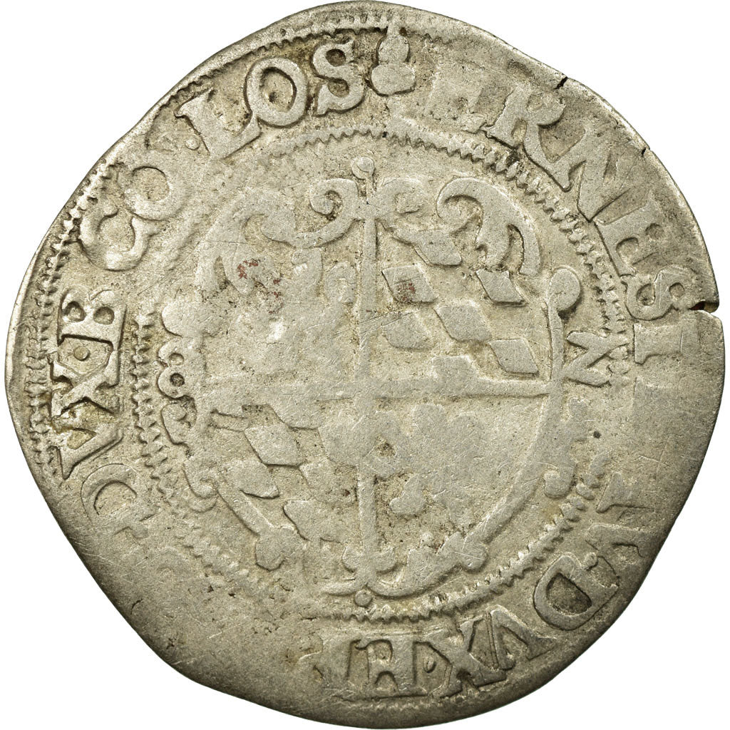 Coin, Belgium, Ernestus, 1582, Liege, VF(20-25), Billon