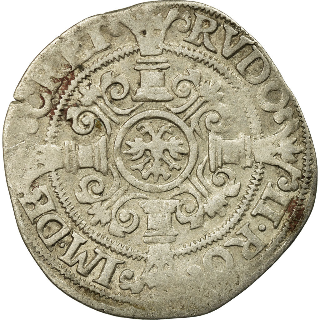 Coin, Belgium, Ernestus, 1582, Liege, VF(20-25), Billon