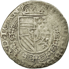 Monnaie, Belgique, 1/20 Ecu, 1582, Tournai, Rare, TTB, Argent