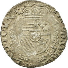 Coin, Belgium, 1/20 Ecu, 1591, Tournai, VF(30-35), Silver