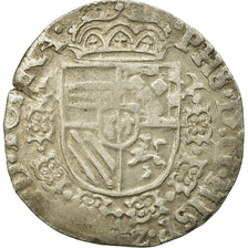 Coin, Belgium, 1/20 Ecu, 1591, Tournai, VF(30-35), Silver