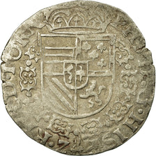 Coin, Belgium, 1/20 Ecu, 1593, Tournai, VF(30-35), Silver
