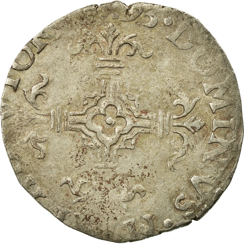 Coin, Belgium, 1/20 Ecu, 1593, Tournai, VF(30-35), Silver