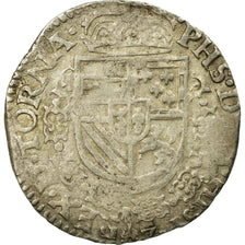 Coin, Belgium, 1/20 Ecu, 1590, Tournai, VF(30-35), Silver