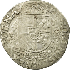 Coin, Belgium, 1/20 Ecu, 1584, Tournai, VF(30-35), Silver