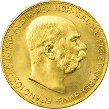 Monnaie, Autriche, Franz Joseph I, 100 Corona, 1915, SPL+, Or, KM:2819