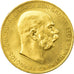 Monnaie, Autriche, Franz Joseph I, 100 Corona, 1915, SPL+, Or, KM:2819