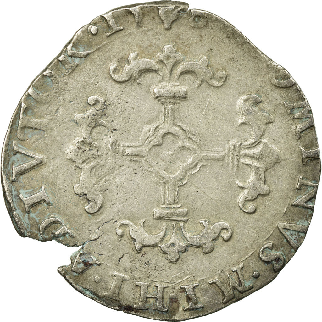 Coin, Spanish Netherlands, Philip II, 1/20 Ecu, Anvers, VF(30-35), Silver