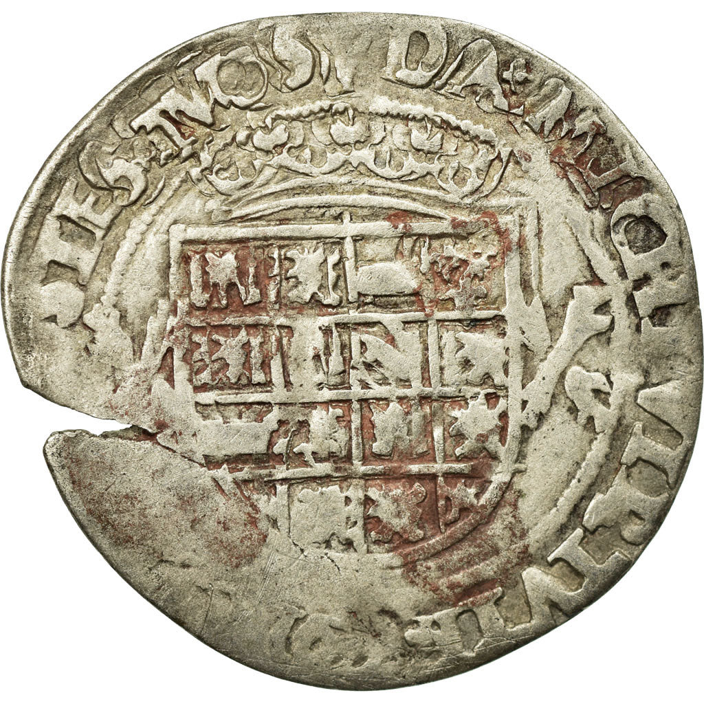 Coin, Spanish Netherlands, Charles Quint, Patard, Brabant, VF(20-25), Silver