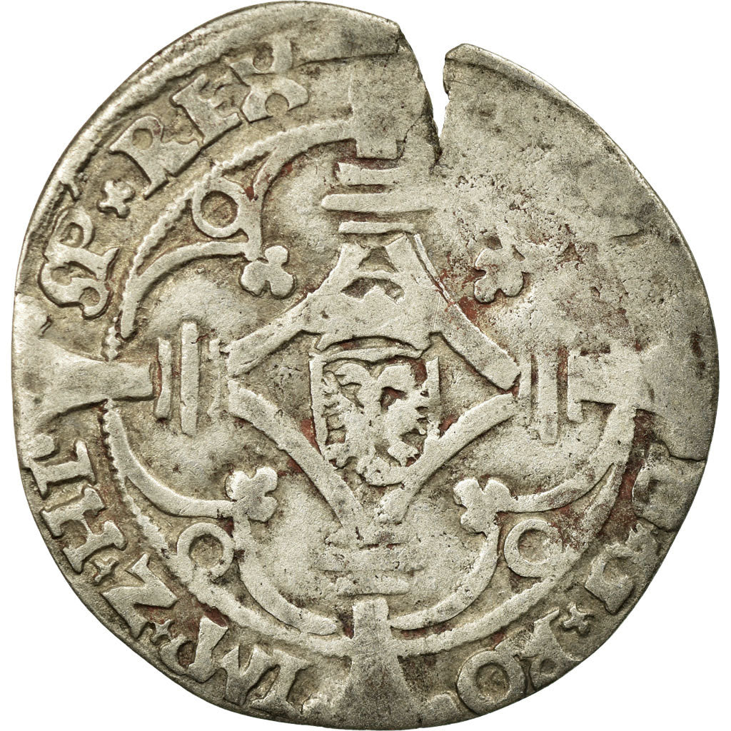 Coin, Spanish Netherlands, Charles Quint, Patard, Brabant, VF(20-25), Silver