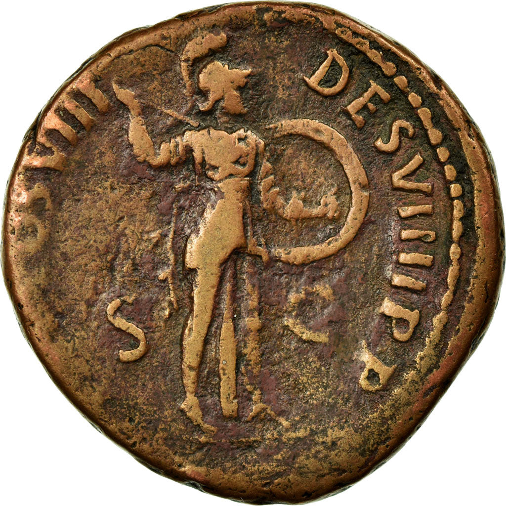 Coin, Domitian, As, Rome, VF(30-35), Copper, RIC:242