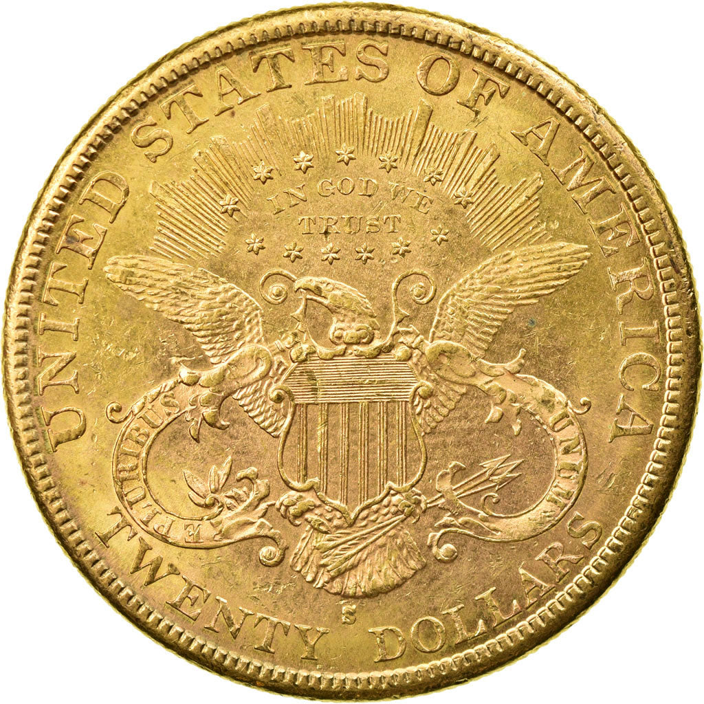 Moneta, USA, Liberty Head, $20, Double Eagle, 1883, U.S. Mint, San Francisco