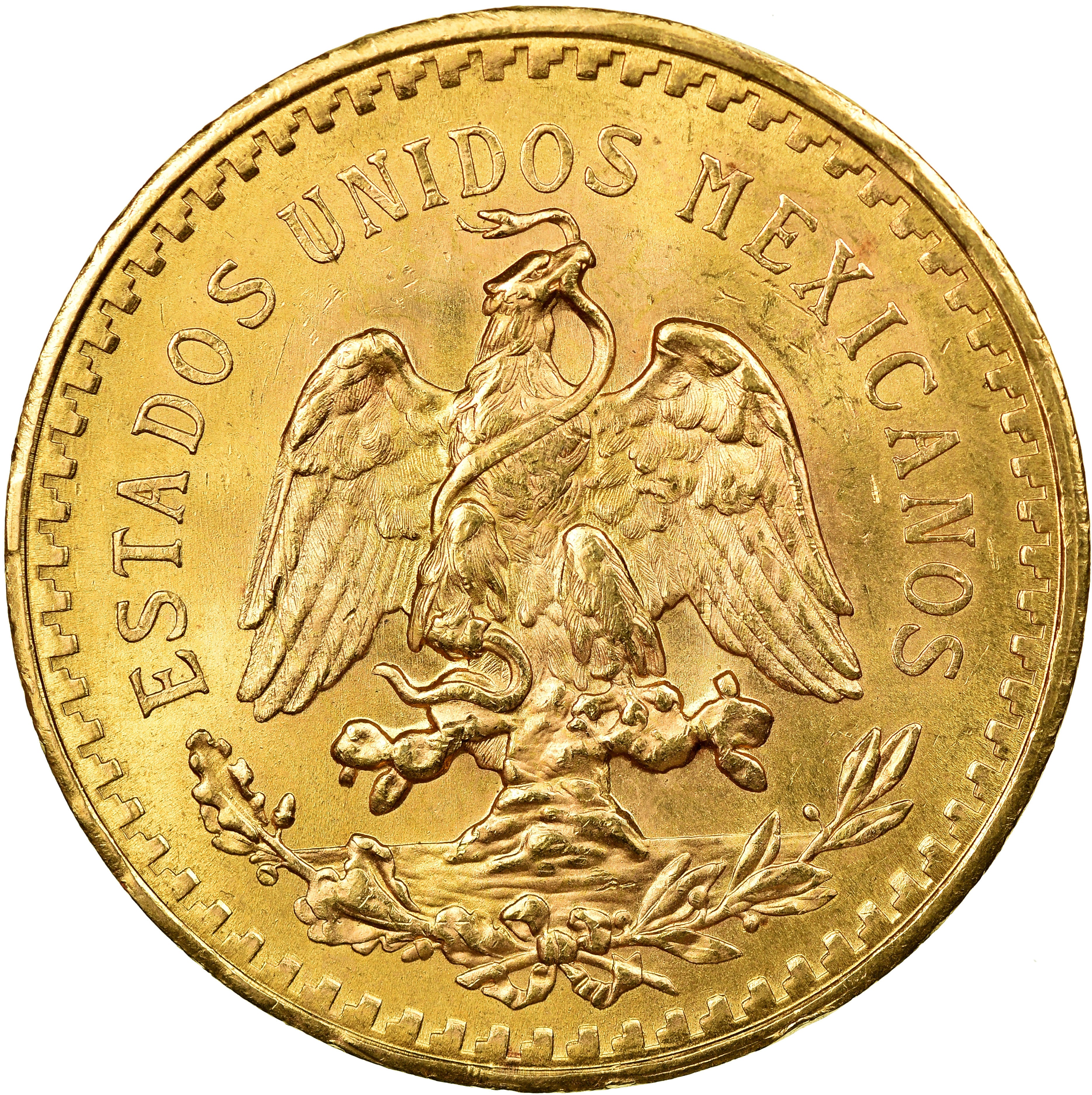 Münze, Mexiko, 50 Pesos, 1945, Mexico City, UNZ, Gold, KM:481