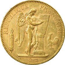 Coin, France, Génie, 100 Francs, 1906, Paris, AU(50-53), Gold, KM:832
