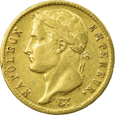 Moneta, Francja, Napoléon I, 20 Francs, 1810, Paris, VF(30-35), Złoto