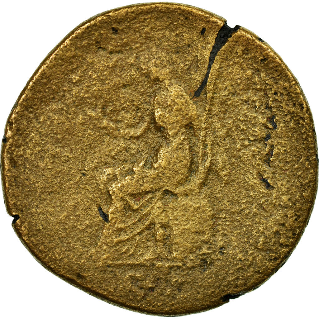 Coin, Sabina, Sestertius, 128-137, Rome, F(12-15), Bronze, RIC:1020