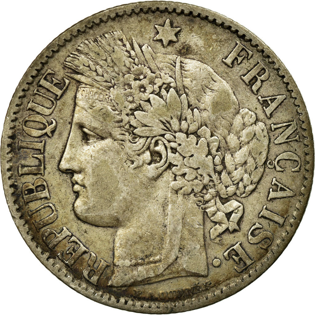 Monnaie, France, Cérès, 2 Francs, 1888, Paris, TB+, Argent, Gadoury:530a