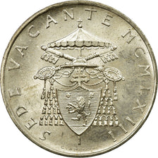 Coin, VATICAN CITY, Sede Vacante, 500 Lire, 1963, Roma, MS(63), Silver, KM:75