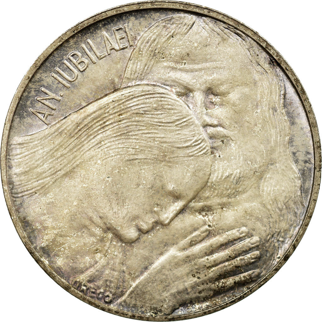 Coin, VATICAN CITY, Paul VI, 500 Lire, 1975, Roma, MS(63), Silver, KM:131