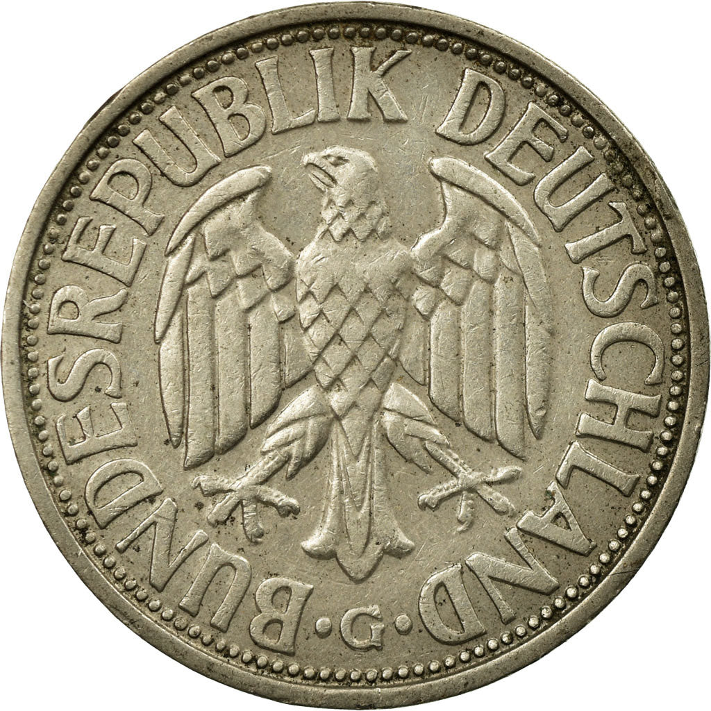 Munten, Federale Duitse Republiek, 2 Mark, 1951, Karlsruhe, ZF, Copper-nickel