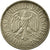 Munten, Federale Duitse Republiek, 2 Mark, 1951, Karlsruhe, ZF, Copper-nickel