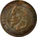 Münze, Frankreich, Napoleon III, Napoléon III, 2 Centimes, 1862, Strasbourg