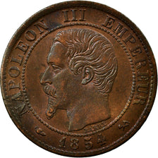 Coin, France, Napoleon III, Napoléon III, Centime, 1854, Rouen, Rare