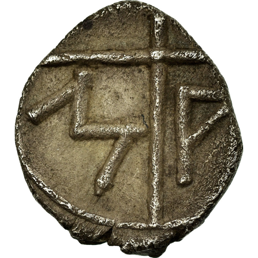 Coin, Massalia, Obol, Marseille, AU(50-53), Silver, SNG Cop:723-8