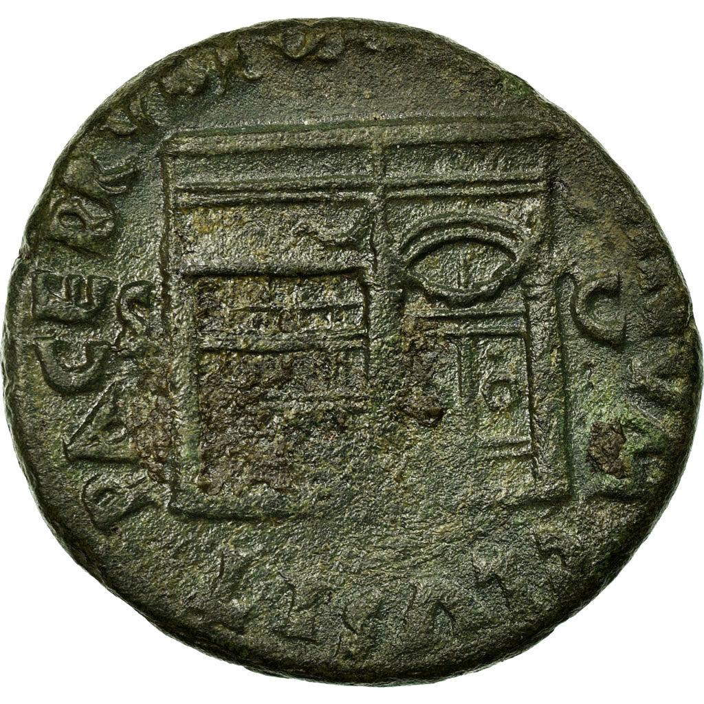 Coin, Nero, As, 66, Roma, VF(20-25), Copper, RIC:347