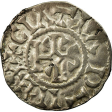 Coin, France, Charles le Chauve, Denarius, Le Mans, EF(40-45), Silver