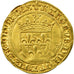 Moneda, Francia, Charles VIII, Ecu d'or, Poitiers, MBC, Oro, Duplessy:575A