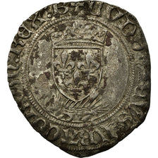 Moeda, França, Louis XII, Douzain au porc-épic, Bourges, EF(40-45), Lingote