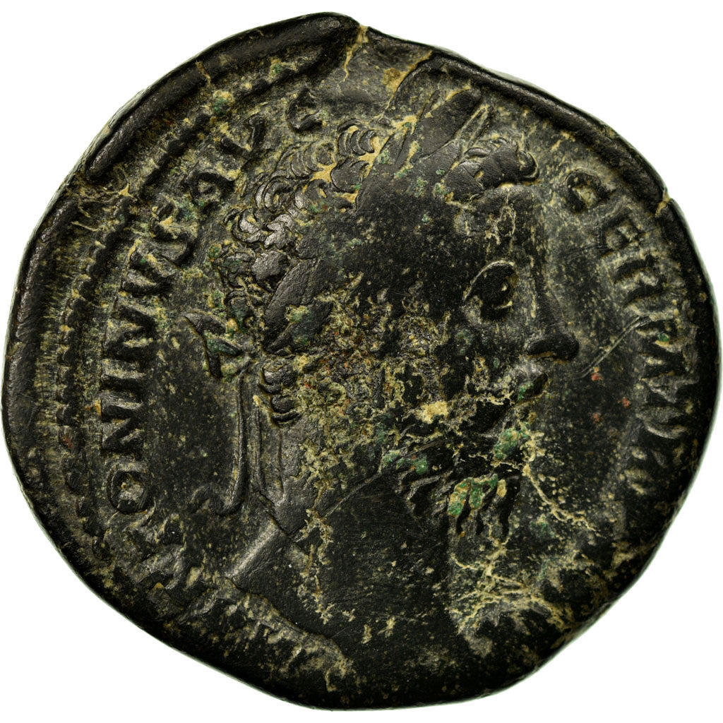 Coin, Marcus Aurelius, Sestertius, 161, Rome, VF(30-35), Copper, RIC:1154