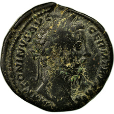 Coin, Marcus Aurelius, Sestertius, 161, Rome, VF(30-35), Copper, RIC:1154