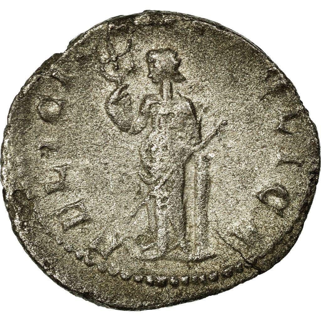 Coin, Trebonianus Gallus, Antoninianus, EF(40-45), Billon, Cohen:41