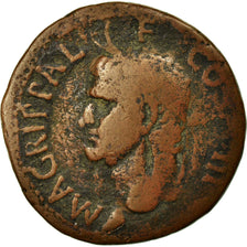 Coin, Agrippa, As, Rome, VF(20-25), Bronze, RIC:58