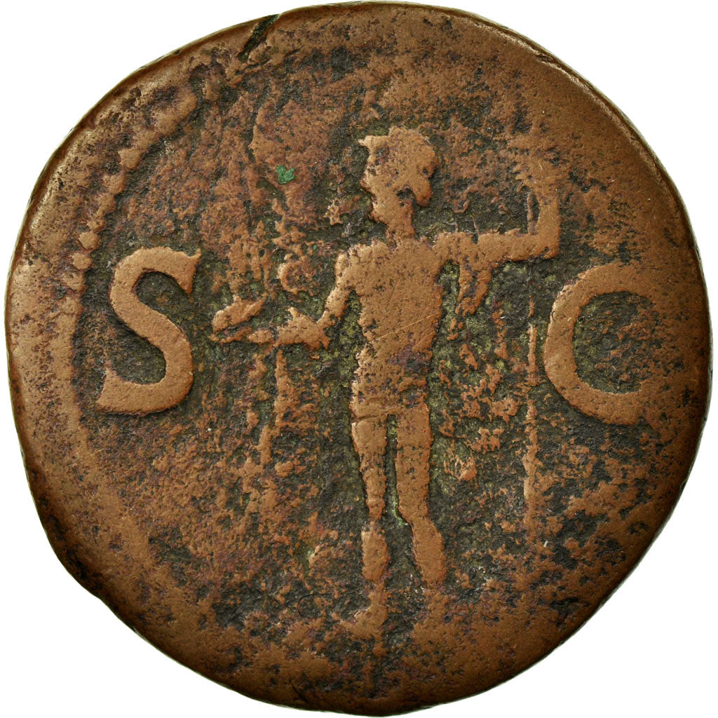 Coin, Agrippa, As, Rome, VF(20-25), Bronze, RIC:58