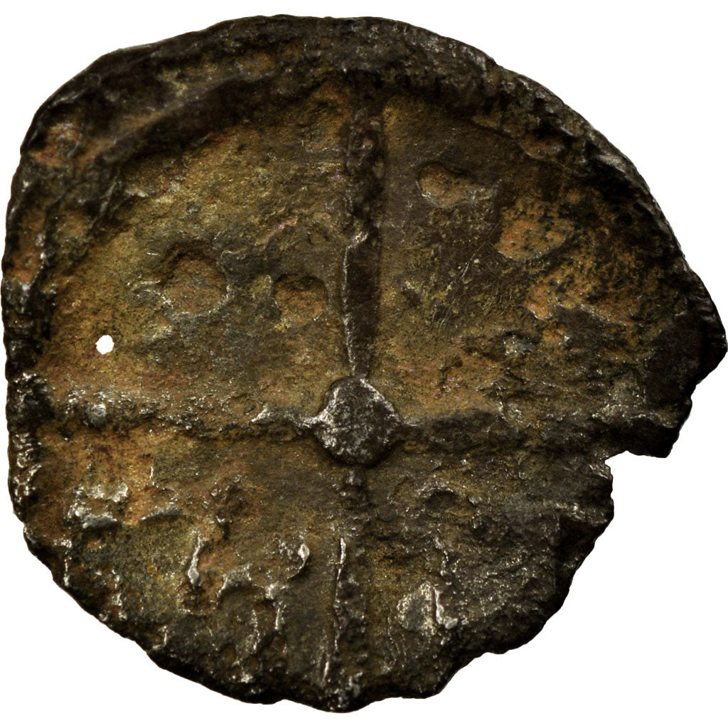 Coin, Massalia, Obol, 200-121 BC, Marseille, F(12-15), Silver, SNG Cop:723-8