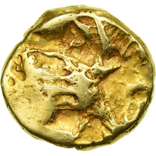 Coin, Carnutes, 1/4 Stater, F(12-15), Gold, Delestrée:manque.