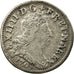 Monnaie, France, Louis XIV, 5 Sols aux insignes, 5 Sols, 1/16 ECU, 1704