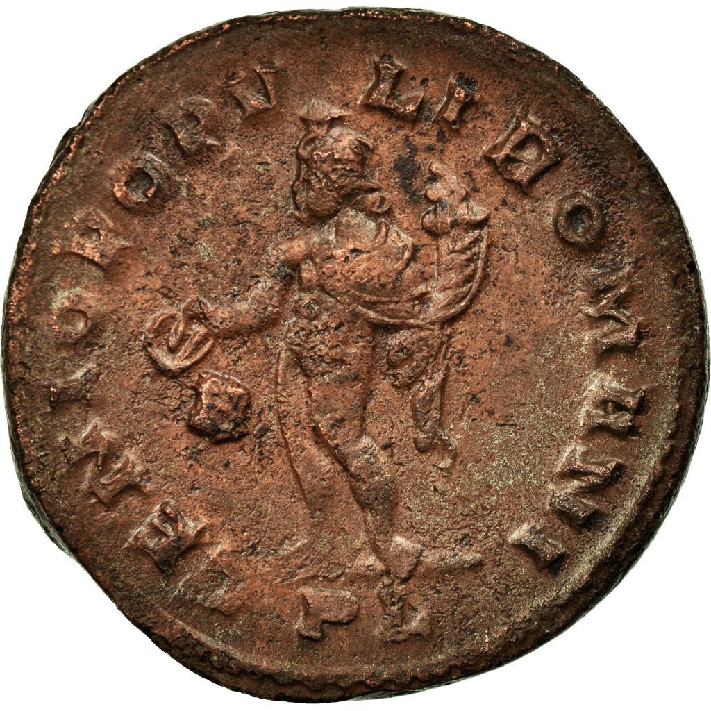 Coin, Constantius I, Follis, Lyon - Lugdunum, AU(50-53), Billon, RIC:53a