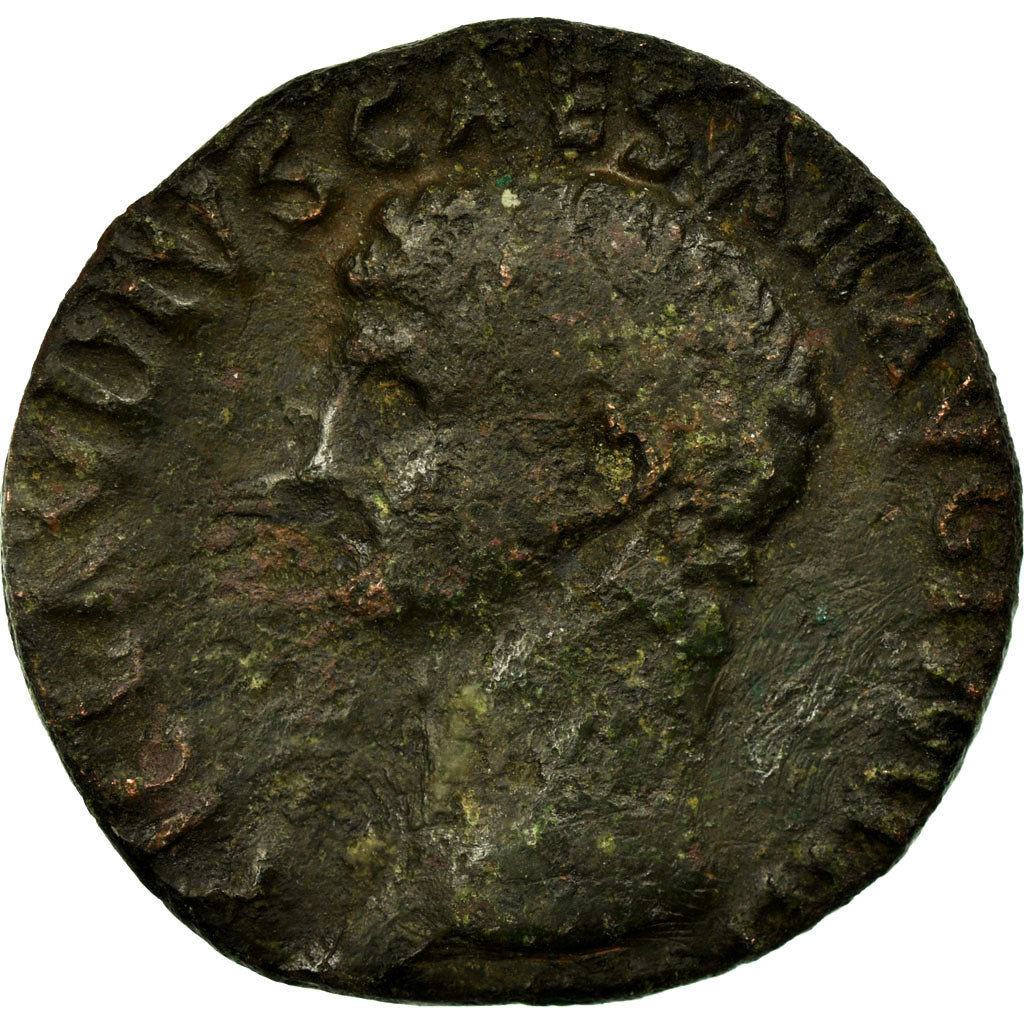 Coin, Claudius, As, 42, Rome, F(12-15), Copper, RIC:100