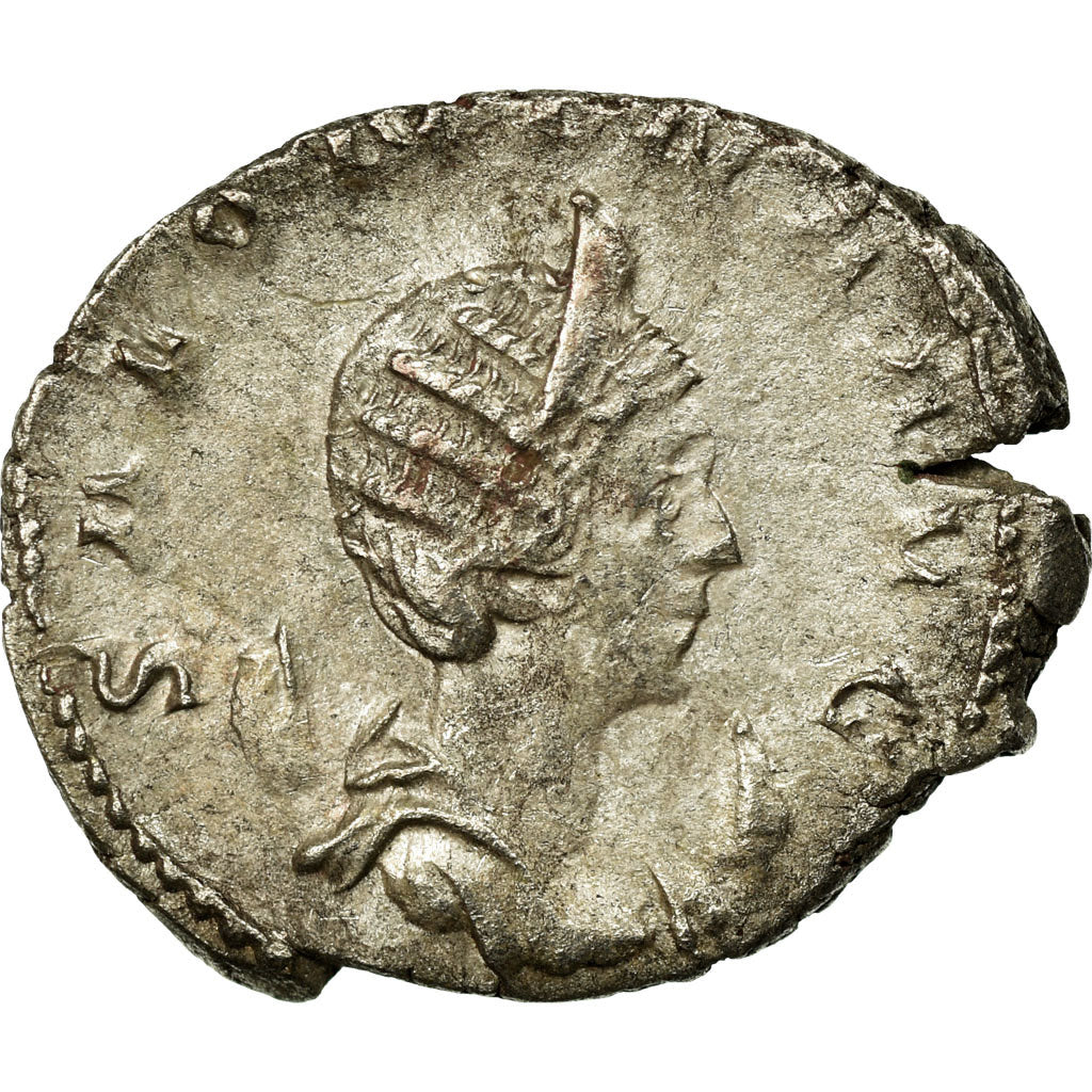 Coin, Salonina, Antoninianus, 254-268, Trier or Cologne, AU(55-58), Billon