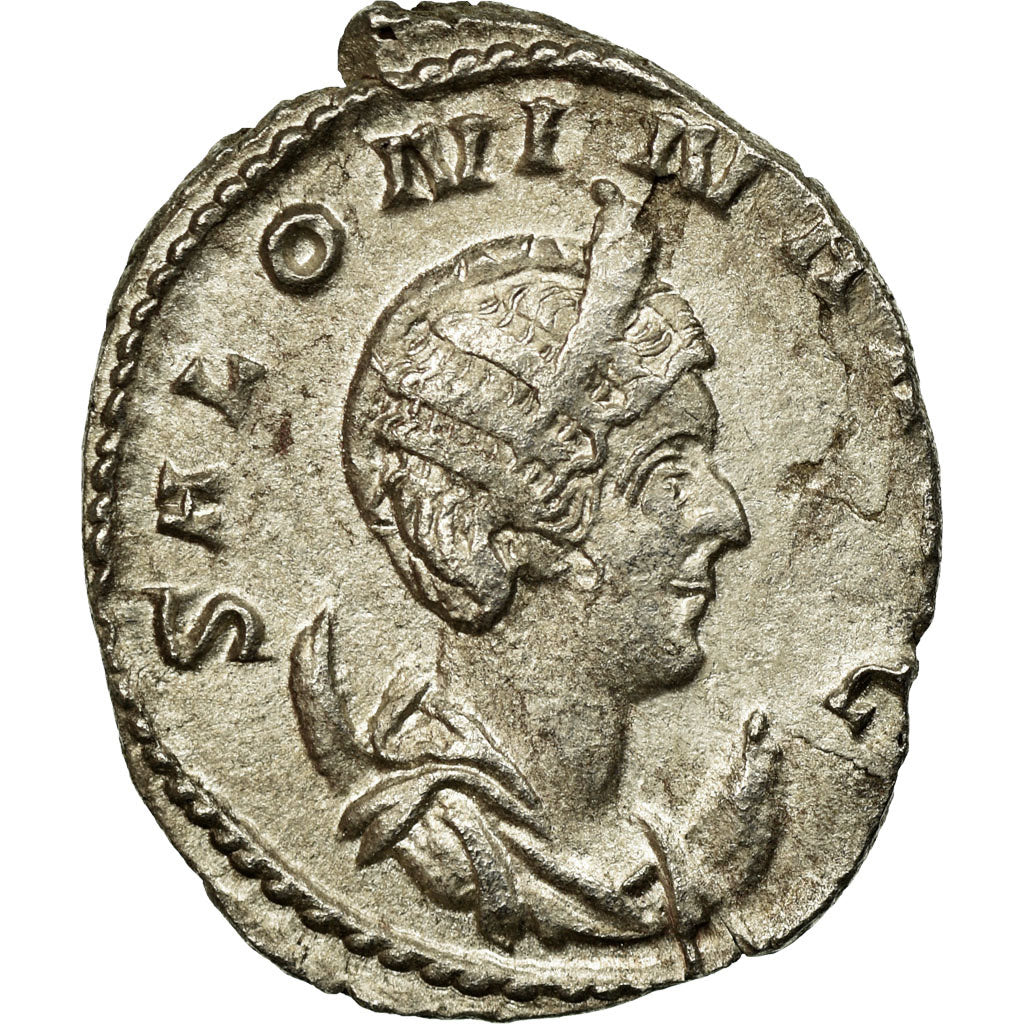 Coin, Salonina, Antoninianus, 254-268, Trier or Cologne, AU(55-58), Billon