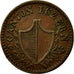 Coin, SWISS CANTONS, LUZERN, Rappen, 1845, AU(50-53), Copper, KM:119