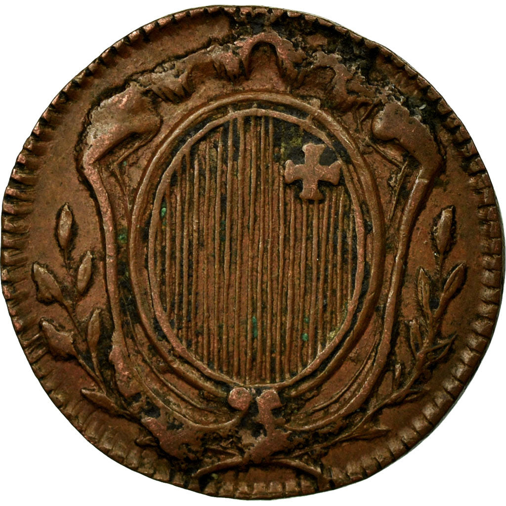 Coin, SWISS CANTONS, SCHWYZ, Rappen, 1843, AU(50-53), Copper, KM:65