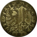 Coin, SWISS CANTONS, GENEVA, 25 Centimes, 1844, Genève, AU(50-53), Billon