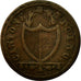 Coin, SWISS CANTONS, TICINO, 3 Soldi, 1838, VF(20-25), Billon, KM:2
