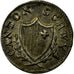 Coin, SWISS CANTONS, SCHWYZ, 2 Rappen, 1843, MS(60-62), Billon, KM:62
