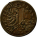 Moneta, CANTONI SVIZZERI, GENEVA, Centime, 1844, Genève, MB+, Rame, KM:130